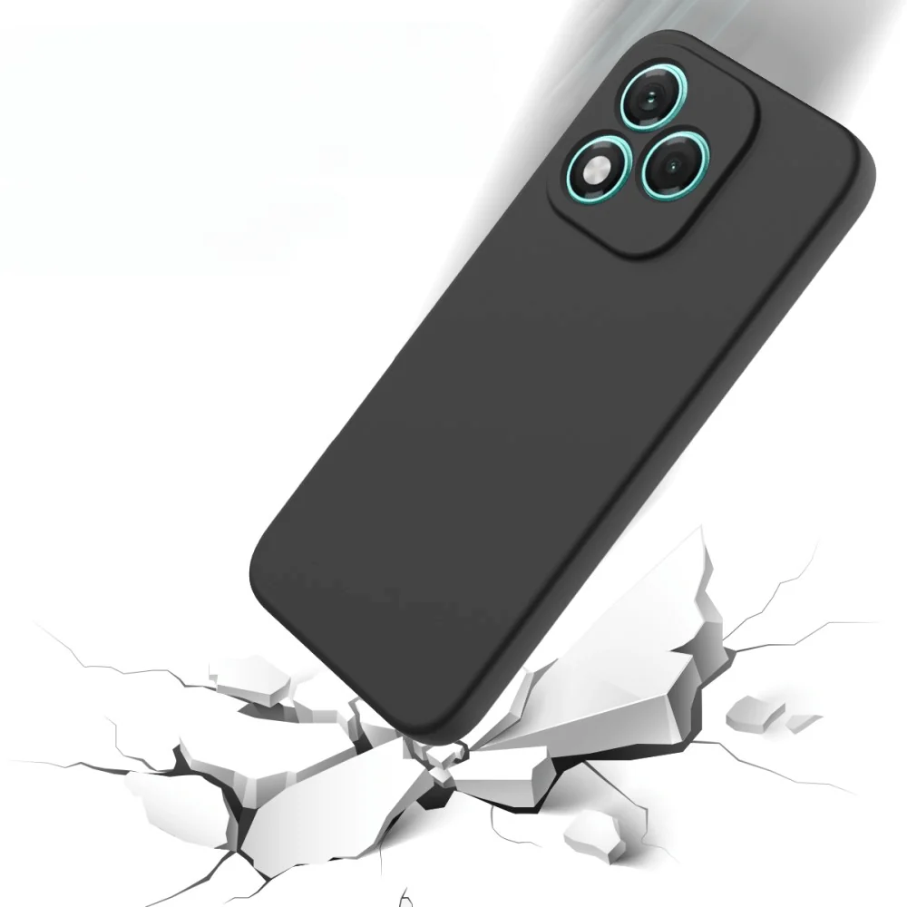 HONOR 400 Lite - Silikon Gummi Hülle mit Riemen - Image 5