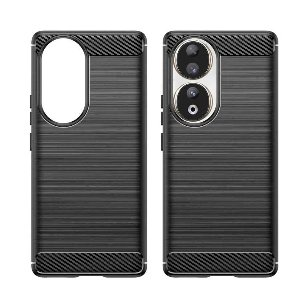 Honor 90 - Metall Carbon Look Hülle - Image 12