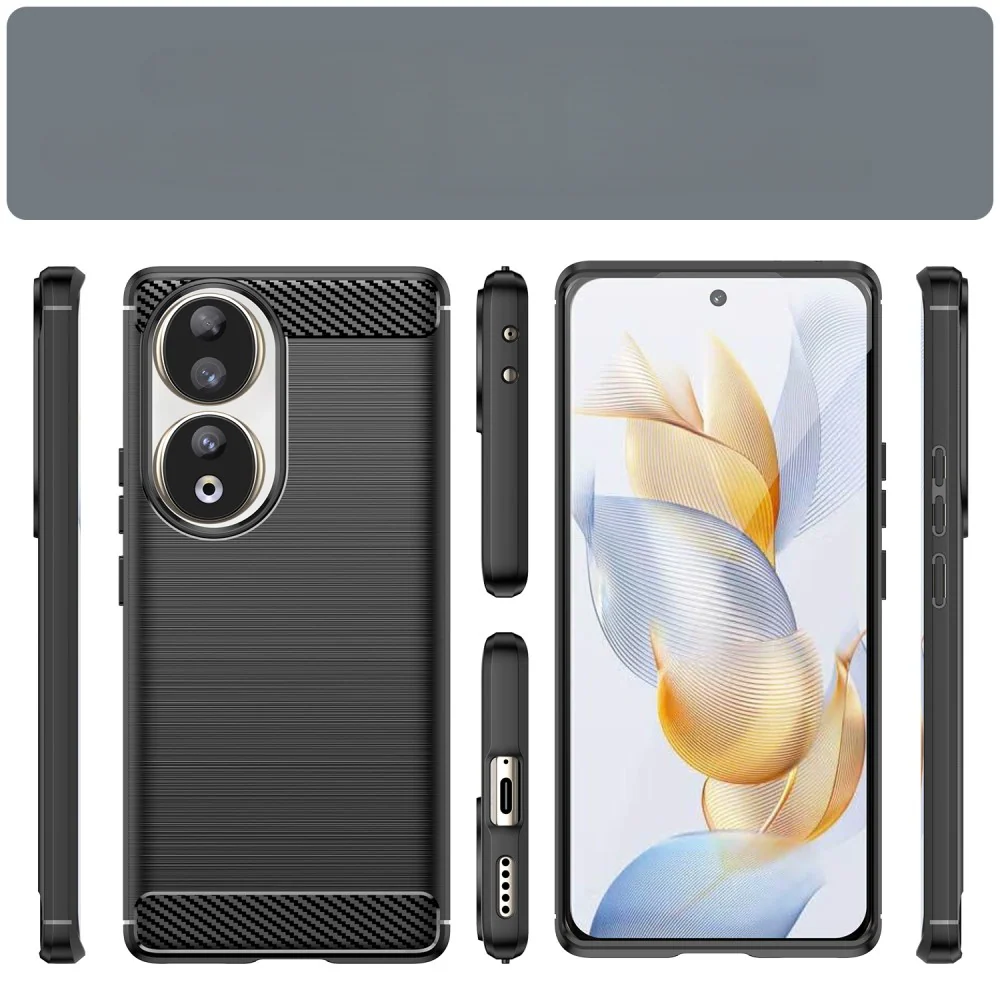 Honor 90 - Metall Carbon Look Hülle - Image 13