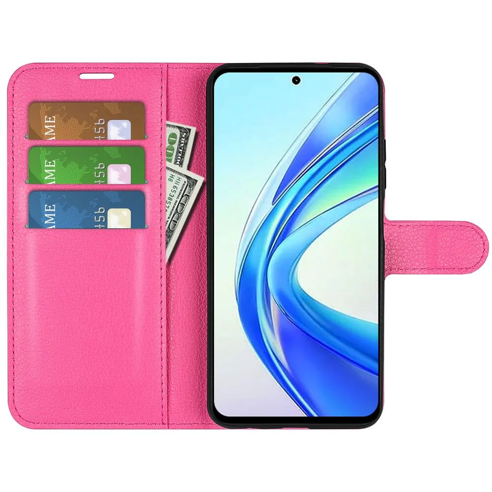 HONOR 90 Smart - Leder Etui Hülle - Image 39