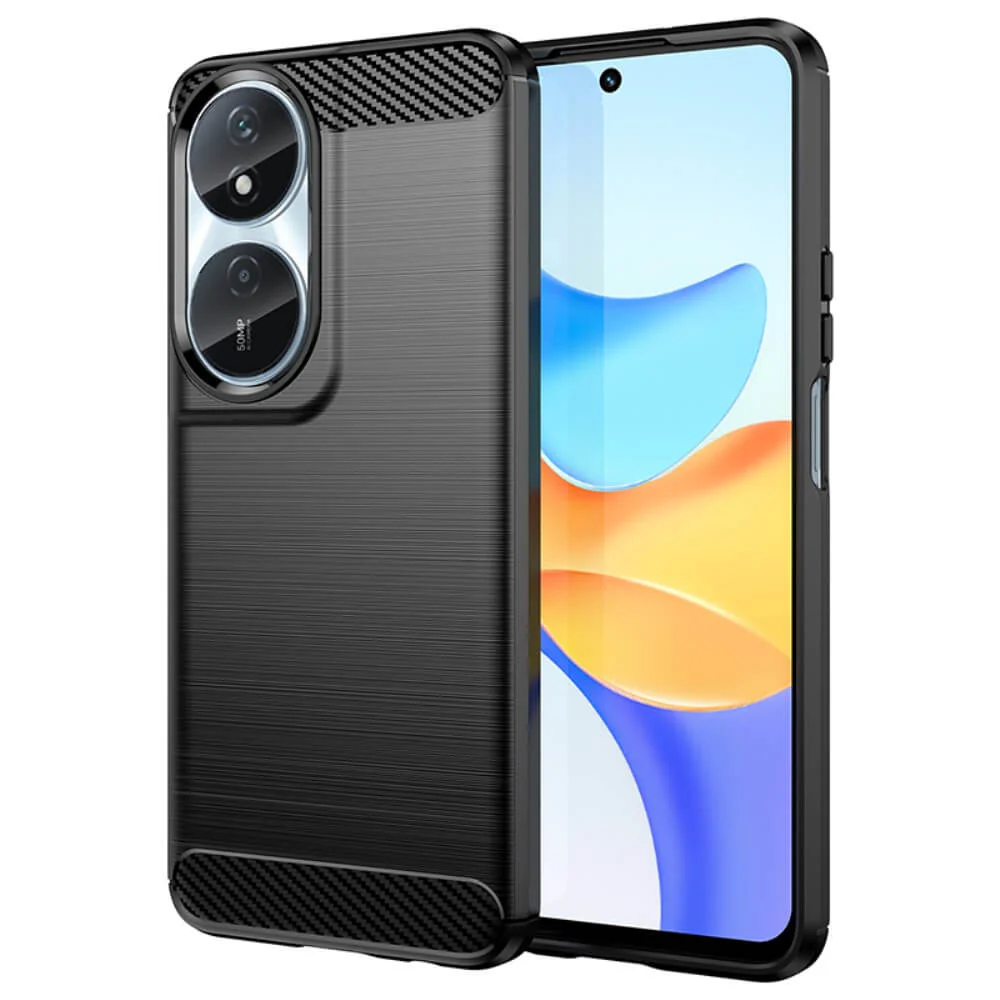 HONOR 90 Smart - Metall Carbon Look Hülle