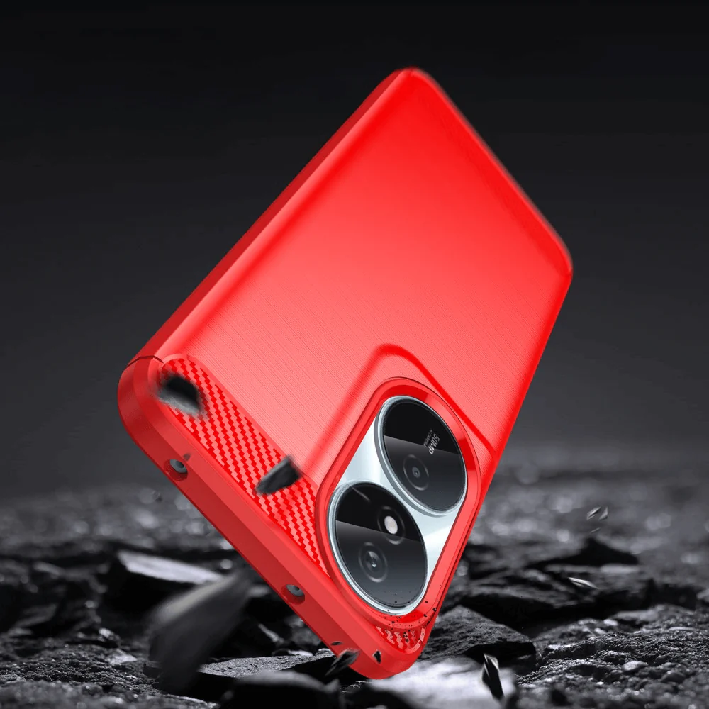 HONOR 90 Smart - Metall Carbon Look Hülle - Image 11