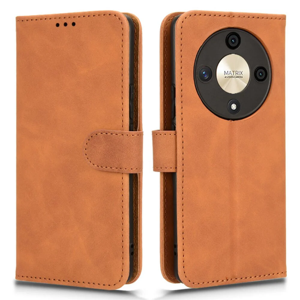 HONOR Magic6 Lite - Leder Etui Hülle