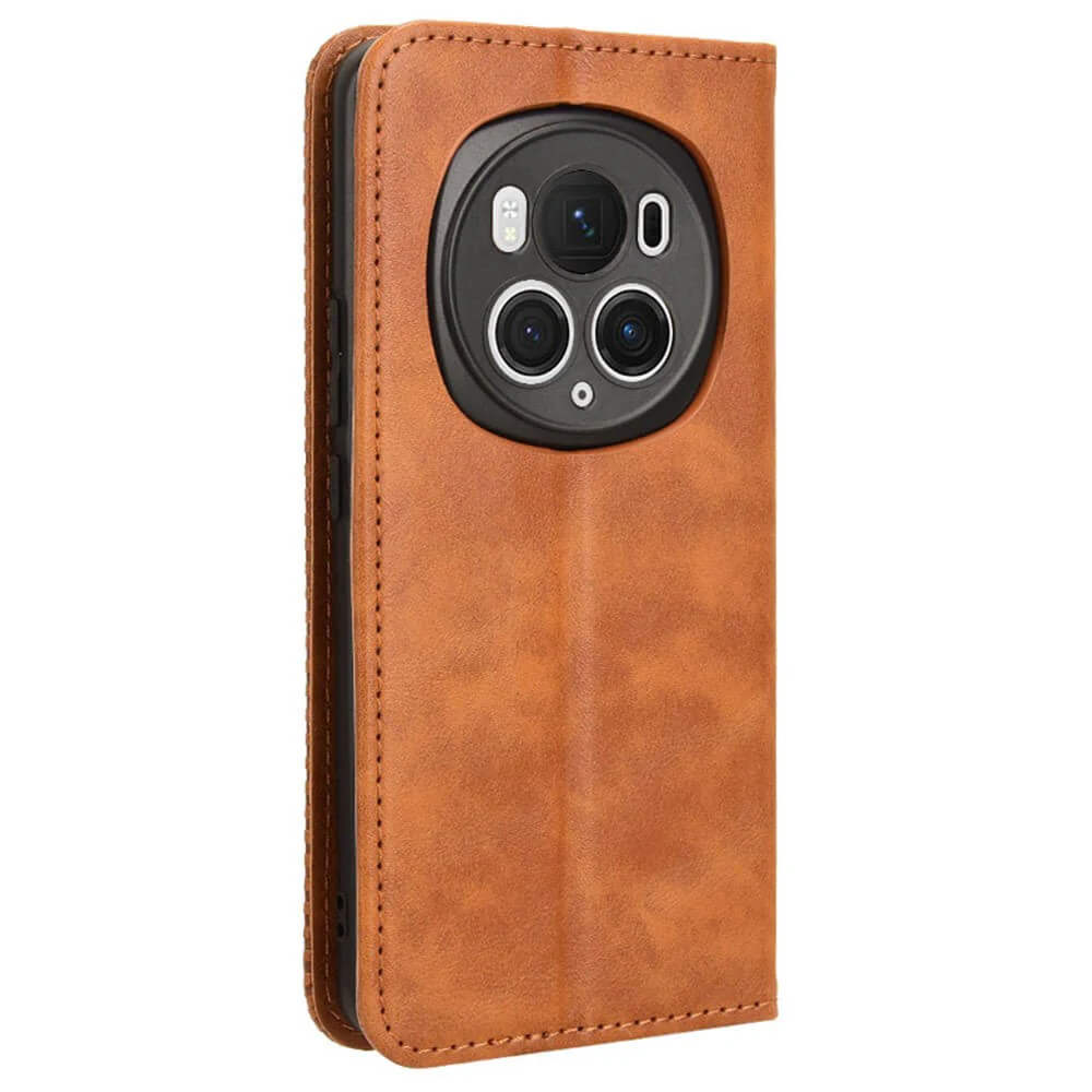 Honor Magic6 Pro - Vintage Flip Case Hülle - Image 20