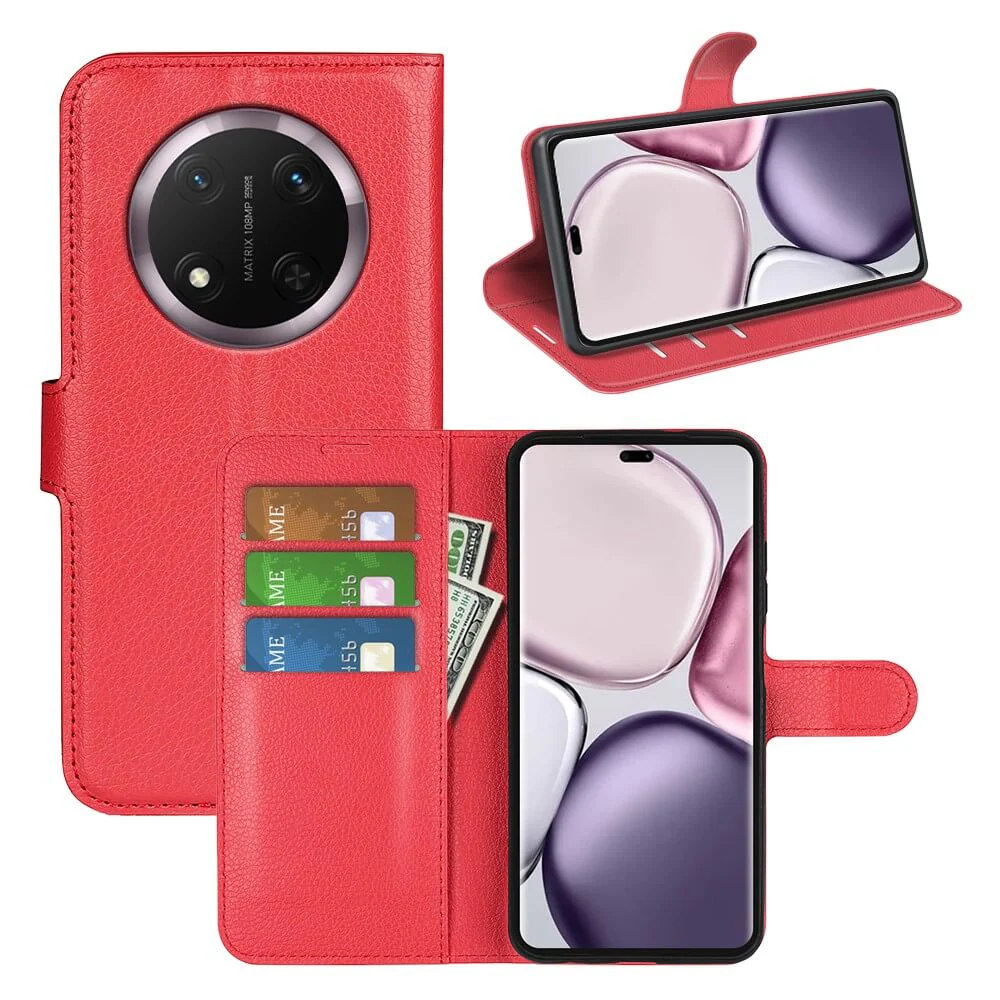 HONOR Magic7 Lite - Leder Etui Hülle - Image 29
