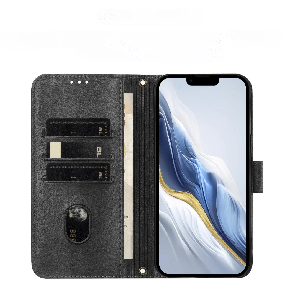 HONOR Magic7 Lite – Wildleder Look Etui im Vintage Design - Image 12