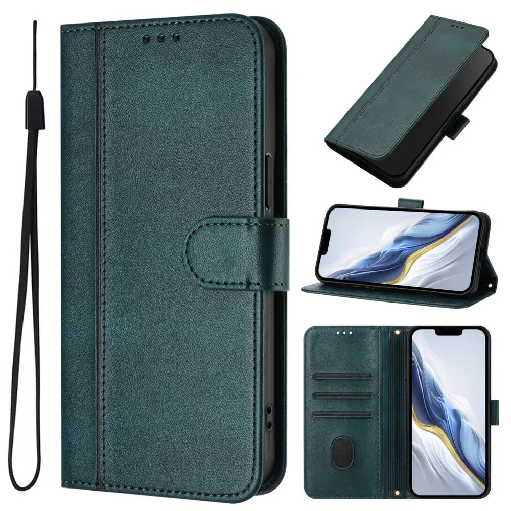 HONOR Magic7 Lite – Wildleder Look Etui im Vintage Design - Image 23