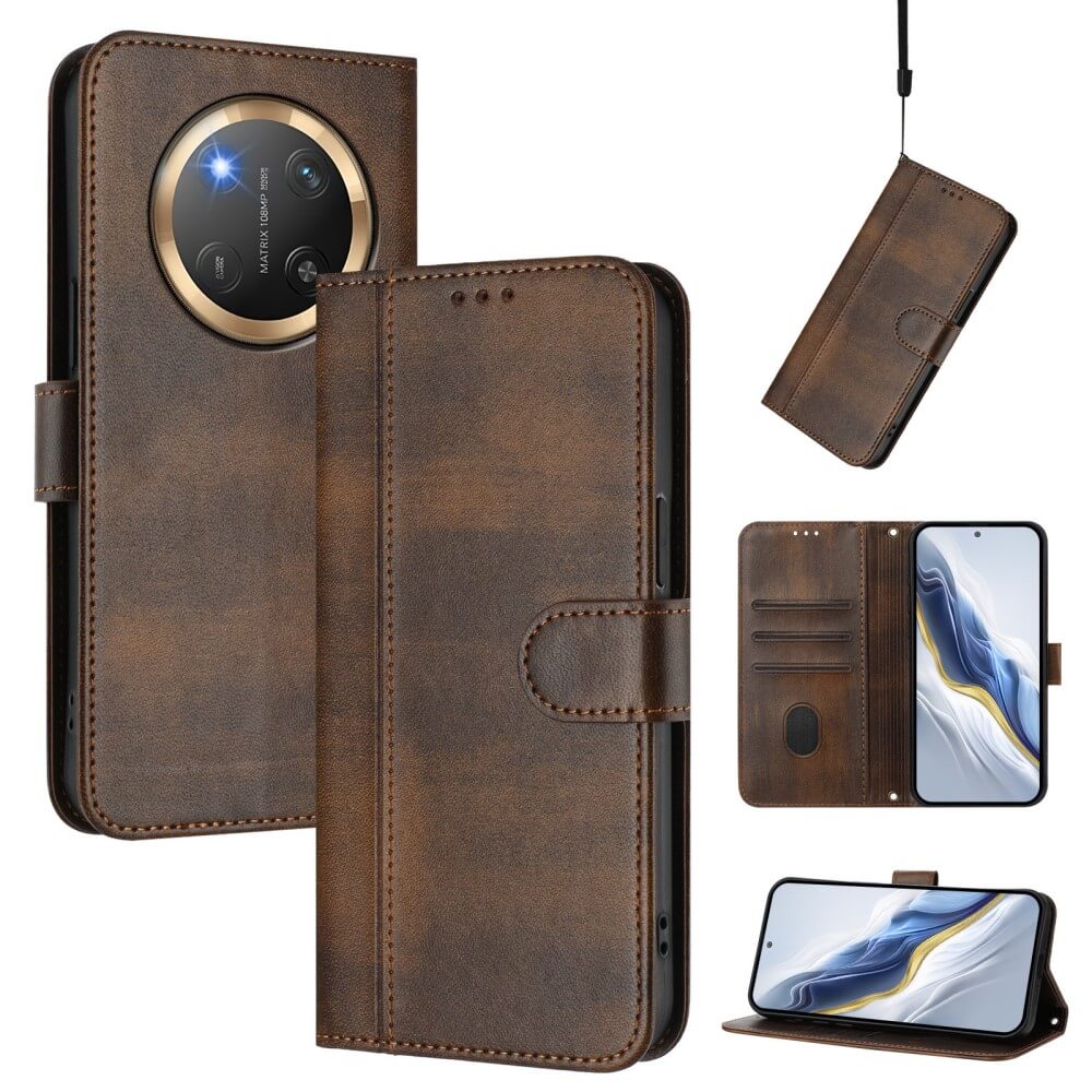 HONOR Magic7 Lite – Wildleder Look Etui im Vintage Design - Image 37