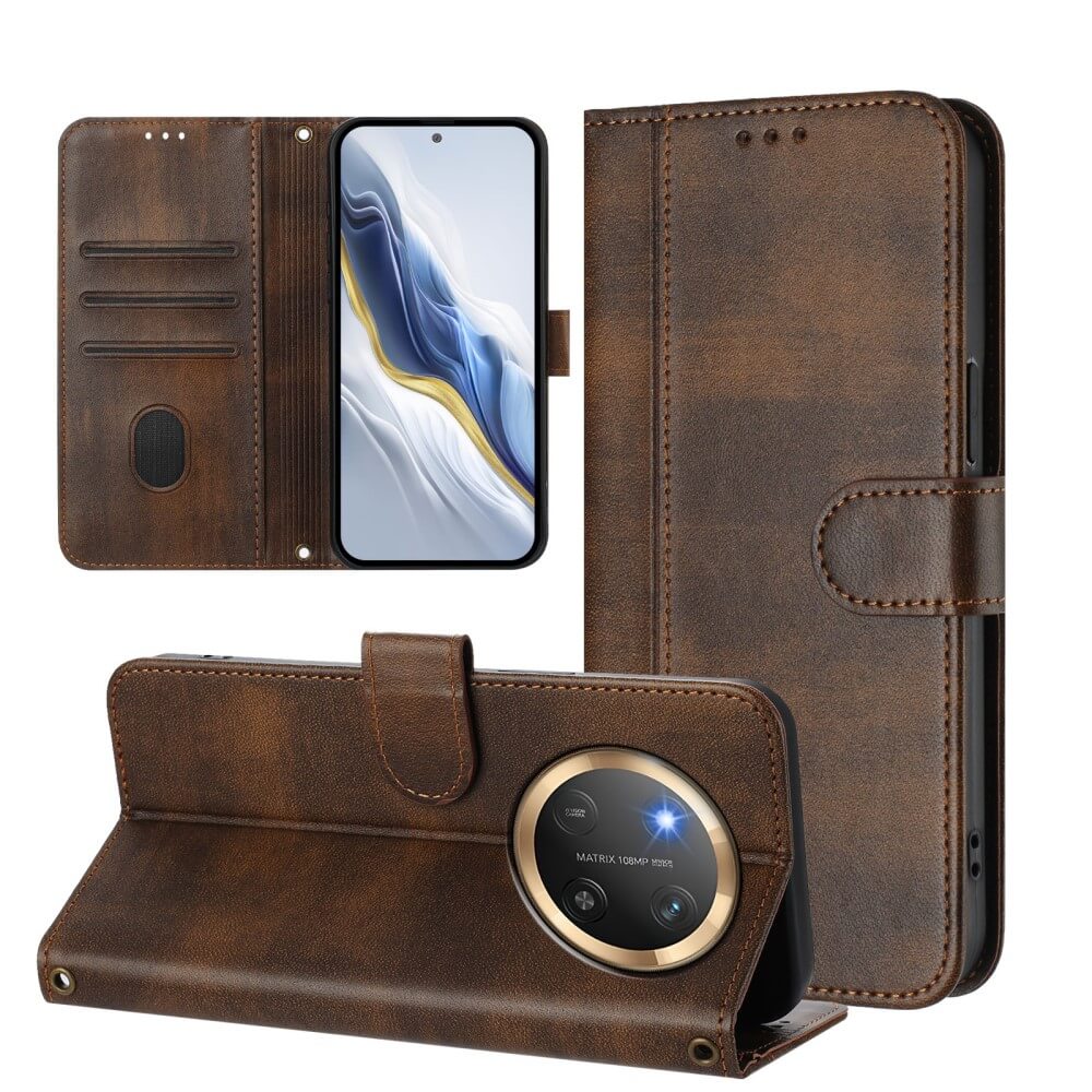 HONOR Magic7 Lite – Wildleder Look Etui im Vintage Design - Image 39