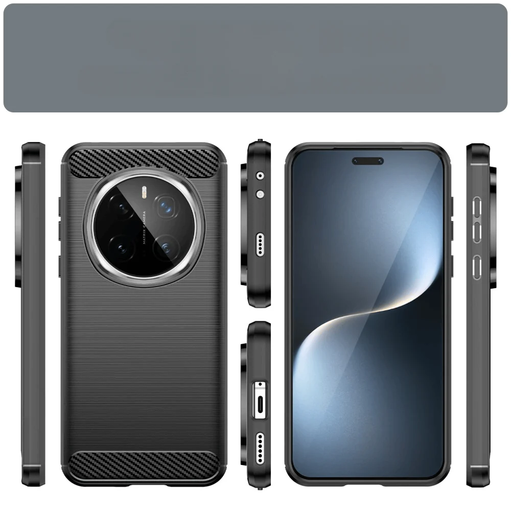 HONOR Magic7 Pro - Metall Carbon Look Hülle - Image 3