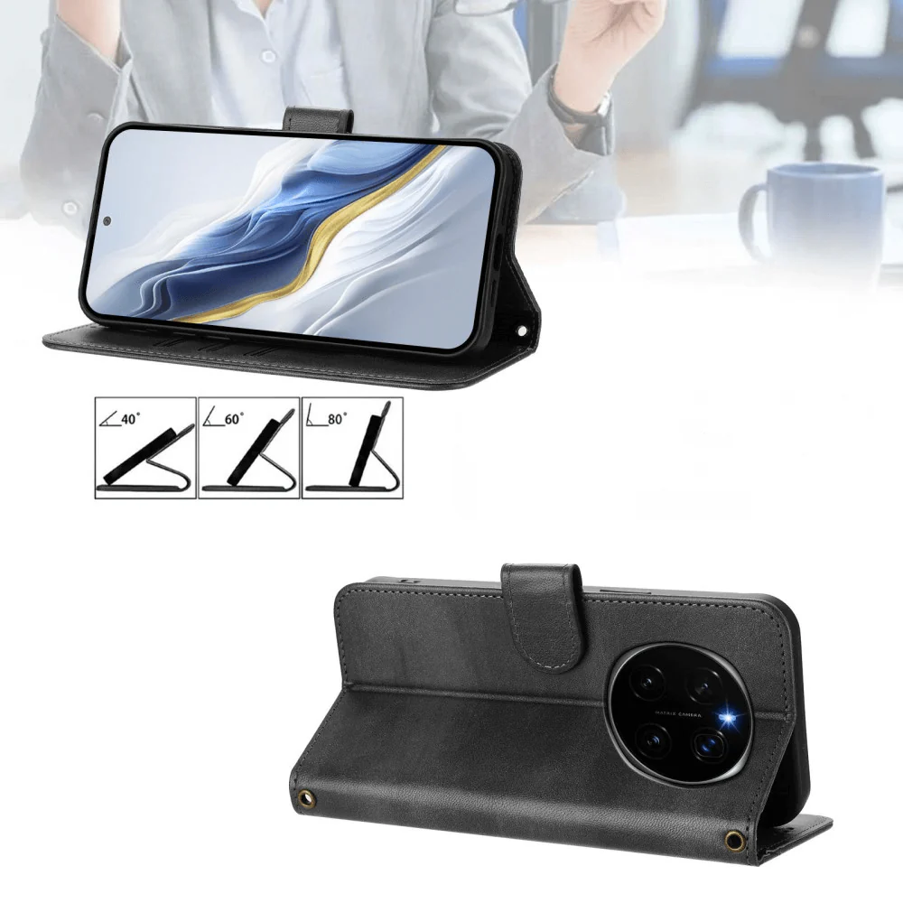 HONOR Magic7 Pro – Wildleder Look Etui im Vintage Design - Image 14