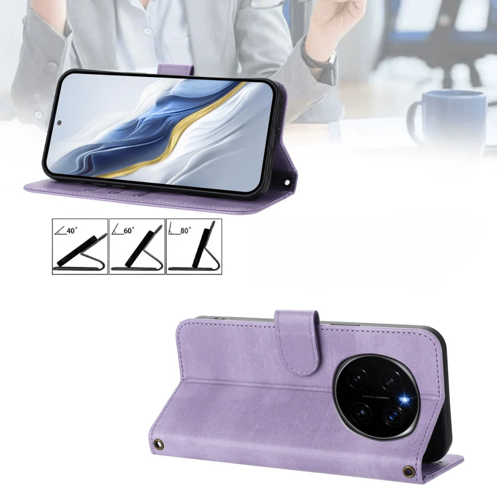 HONOR Magic7 Pro – Wildleder Look Etui im Vintage Design - Image 30