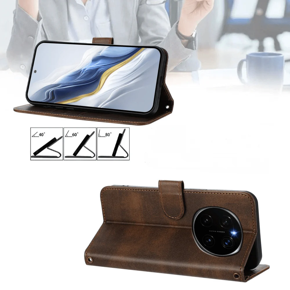 HONOR Magic7 Pro – Wildleder Look Etui im Vintage Design - Image 39
