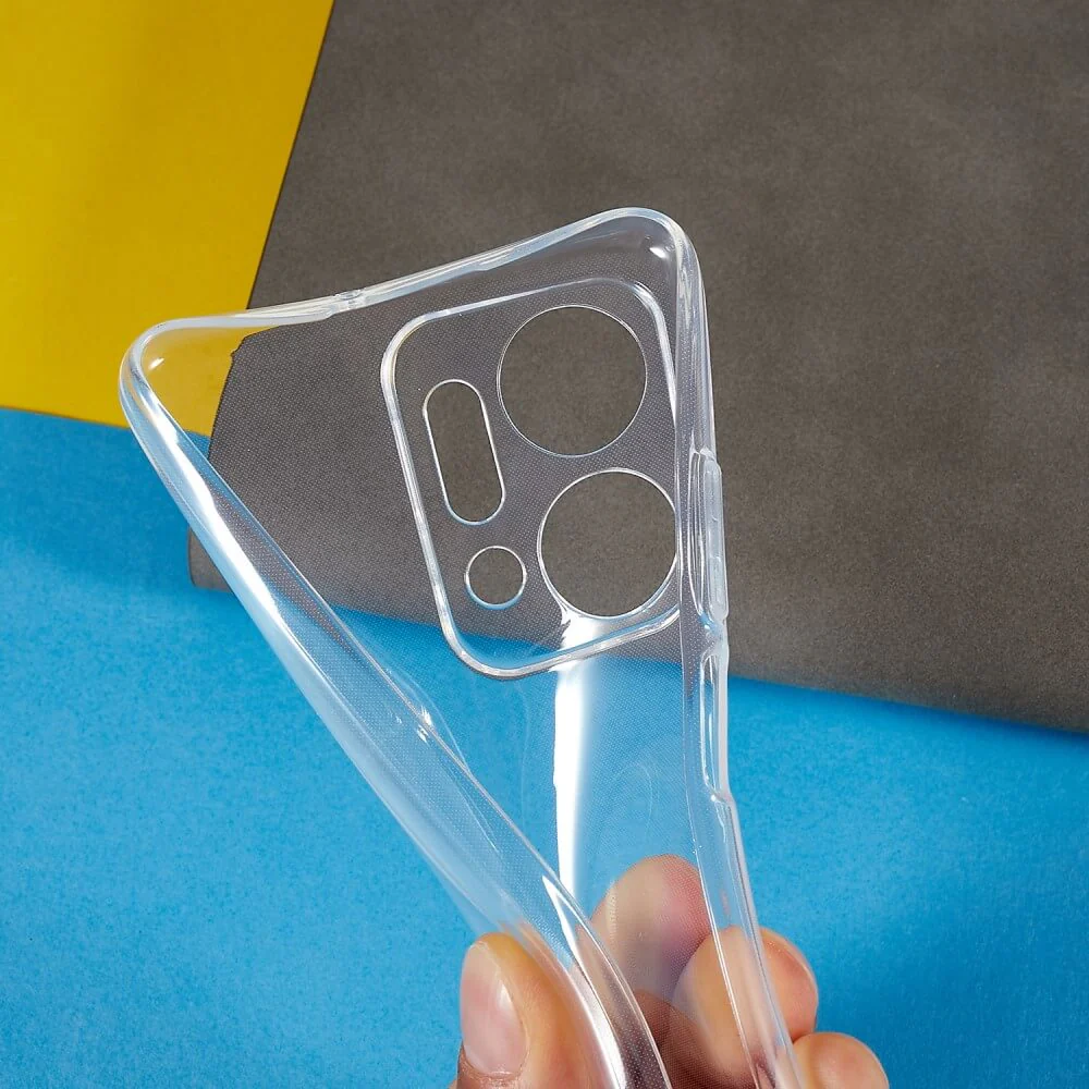 Honor X7a - Silikon Gummi Case Transparent - Image 3
