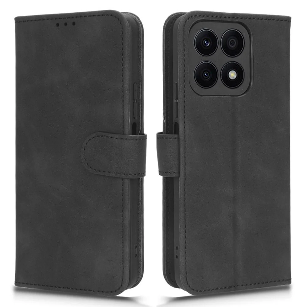 Honor X8a - Leder Etui Hülle - Image 24