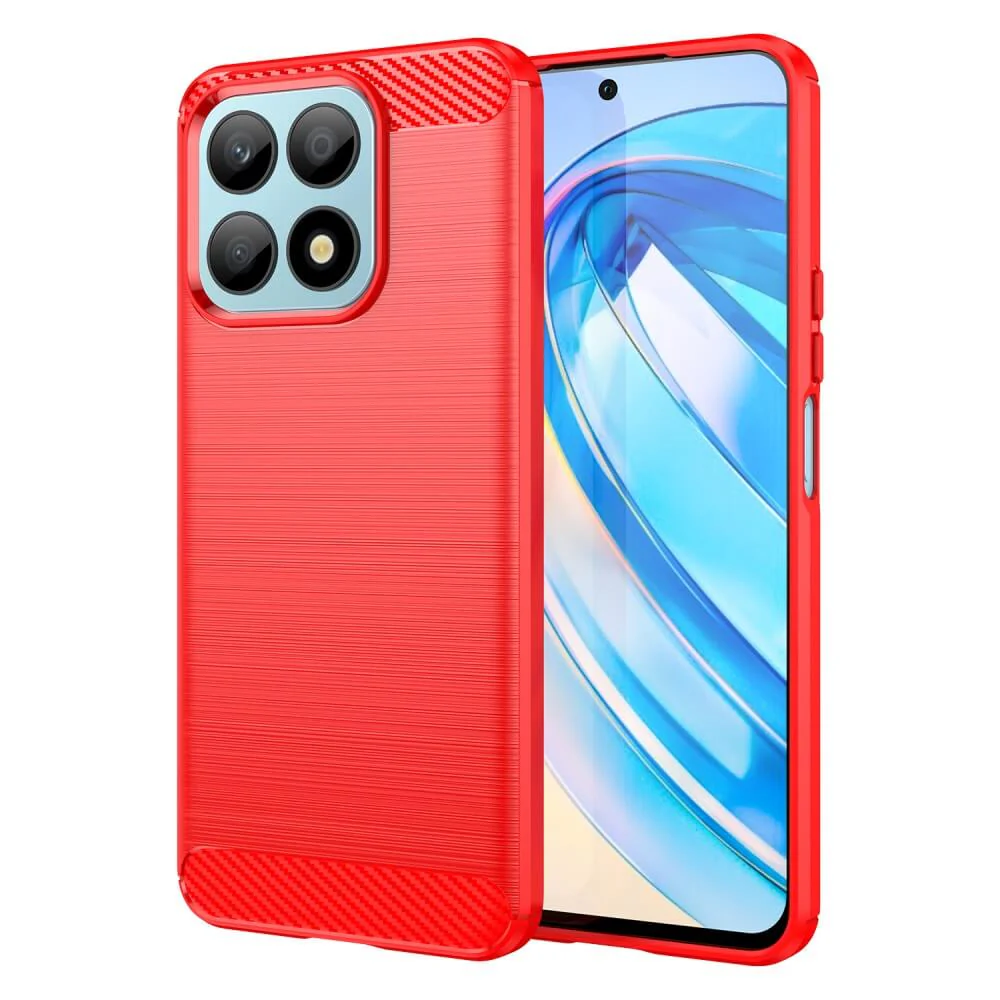 Honor X8a - Metall Carbon Look Hülle - Image 13
