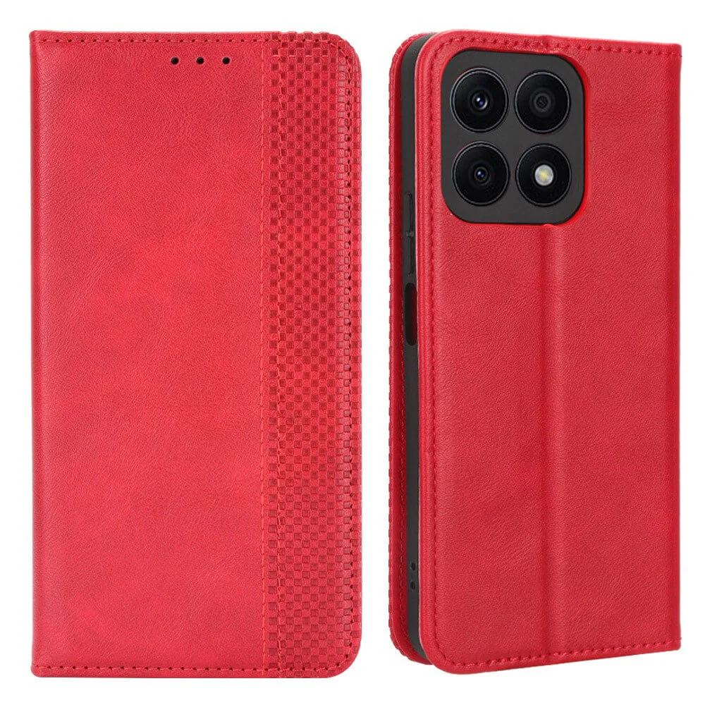 Honor X8a - Vintage Flip Case Hülle - Image 17