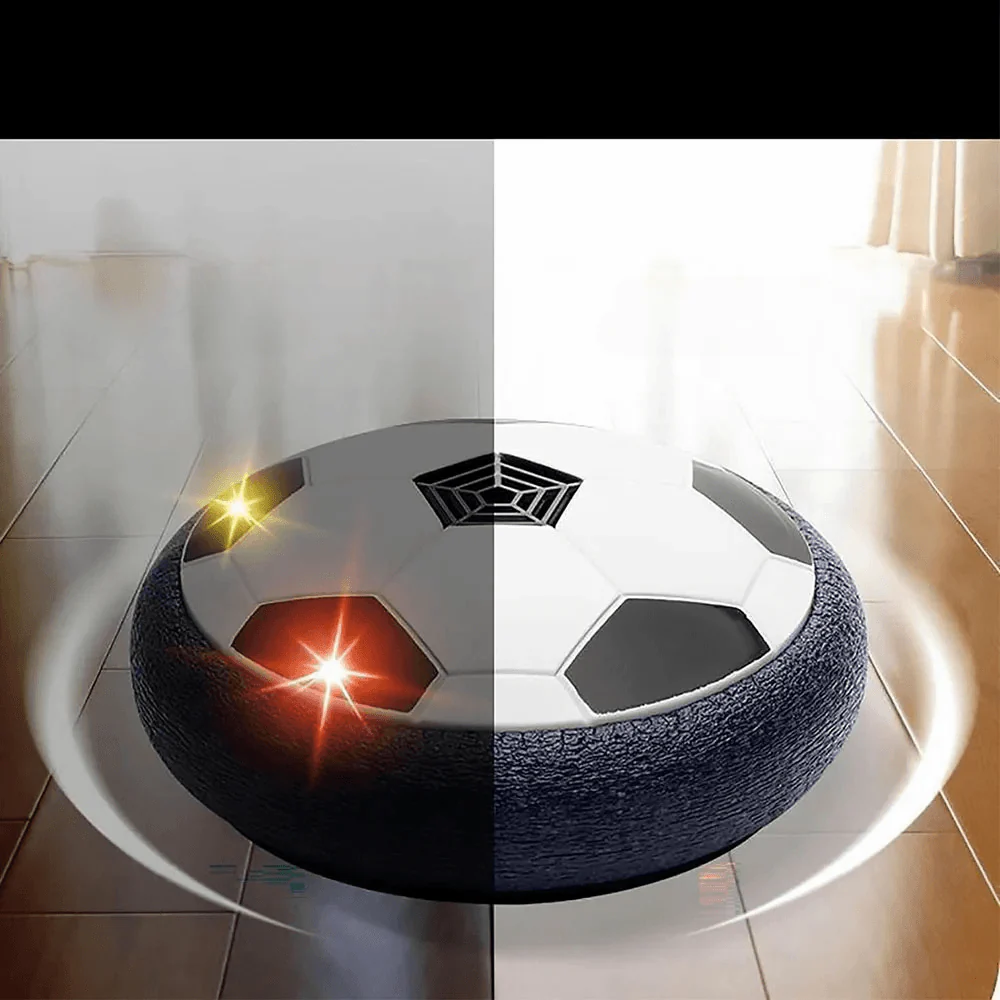 Hover Fussball mit LED Licht – Elektrischer Air Power Soccer Ball für Kinder - Image 6