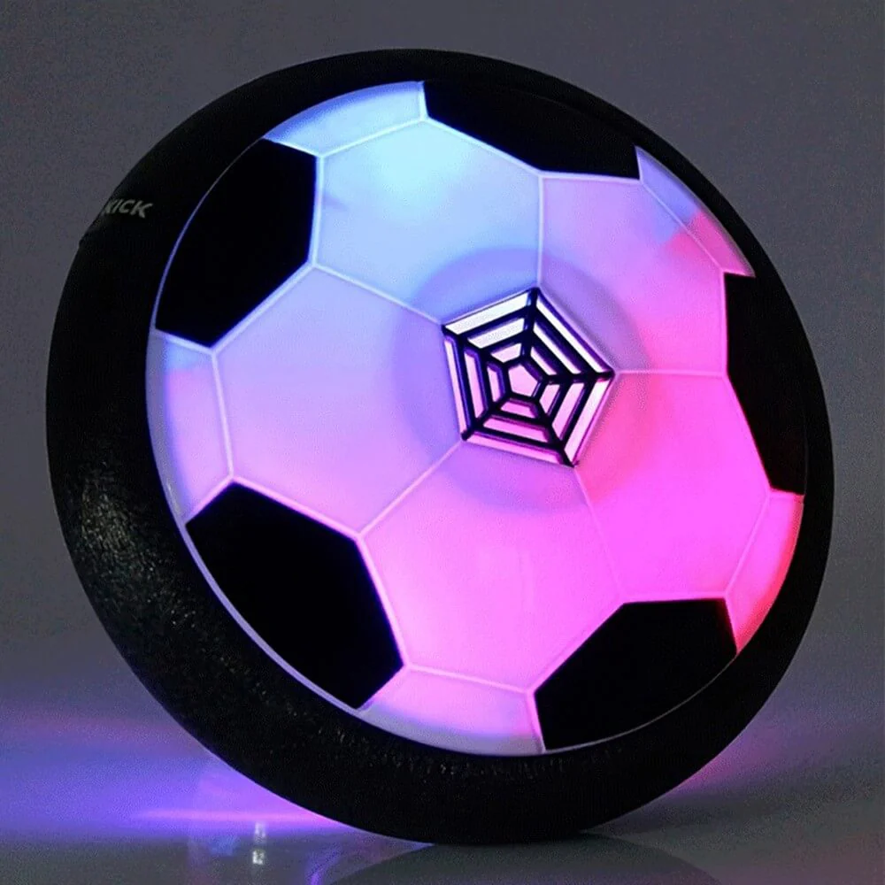 Hover Fussball mit LED Licht – Elektrischer Air Power Soccer Ball für Kinder - Image 7