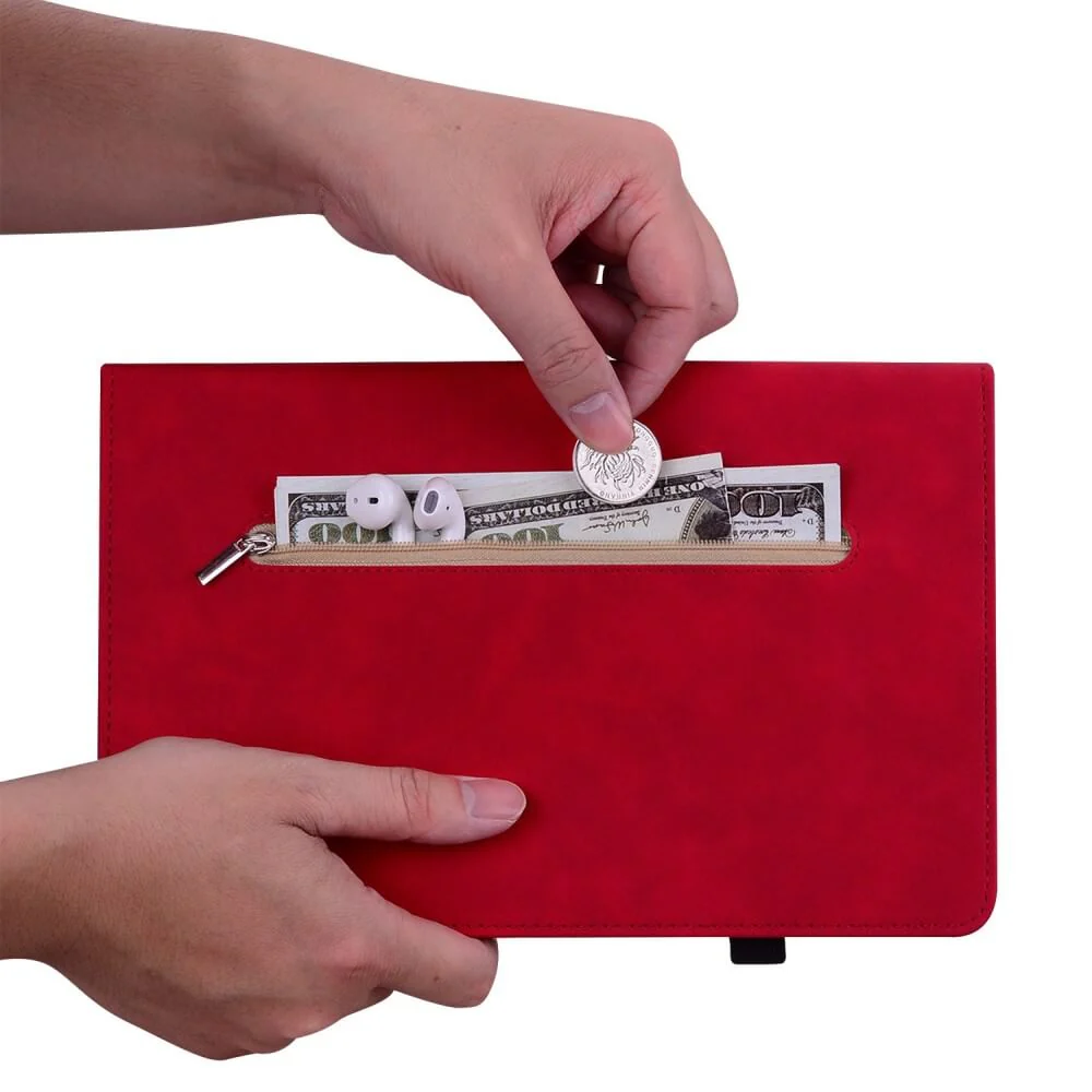 iPad 2025 / 2022 - Schutzhüllle Mit Zipper Tasche - Image 31
