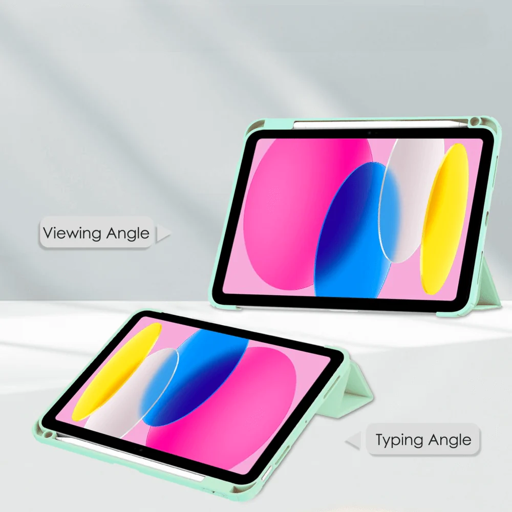 iPad 2025 / 2022 - Schützende Acryl Tablethülle mit erhöhtem Rand - Image 14