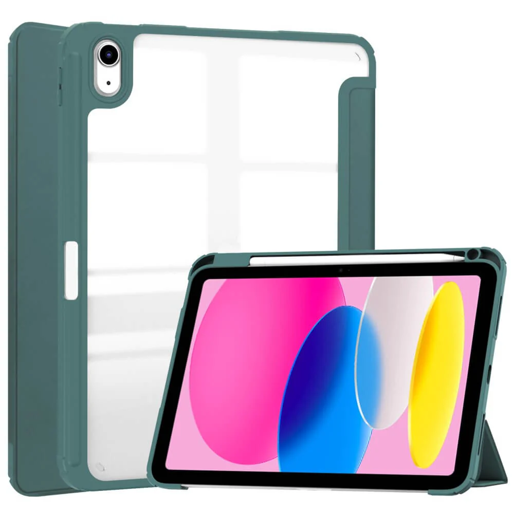 iPad 2025 / 2022 - Schützende Acryl Tablethülle mit erhöhtem Rand - Image 26