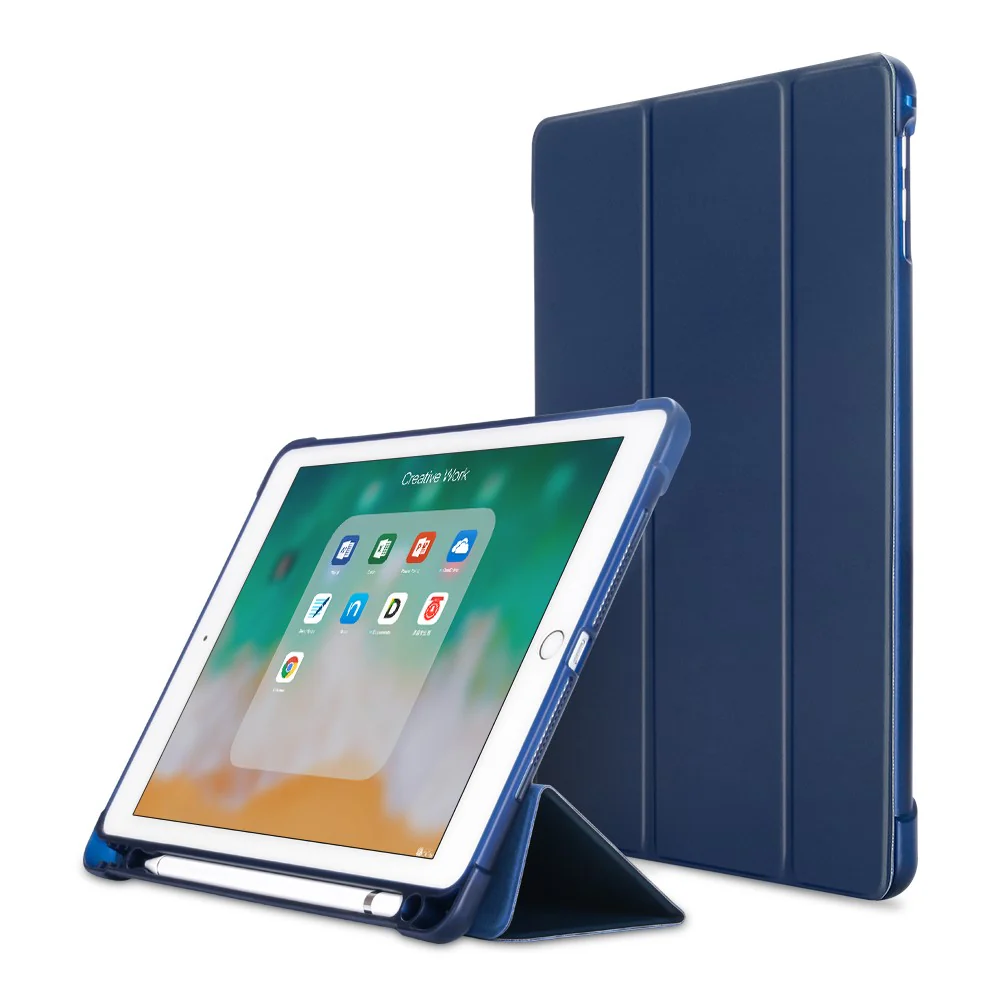 iPad 9.7 / Air 2 / Air - Tri-fold Smart Leder Case - Image 6