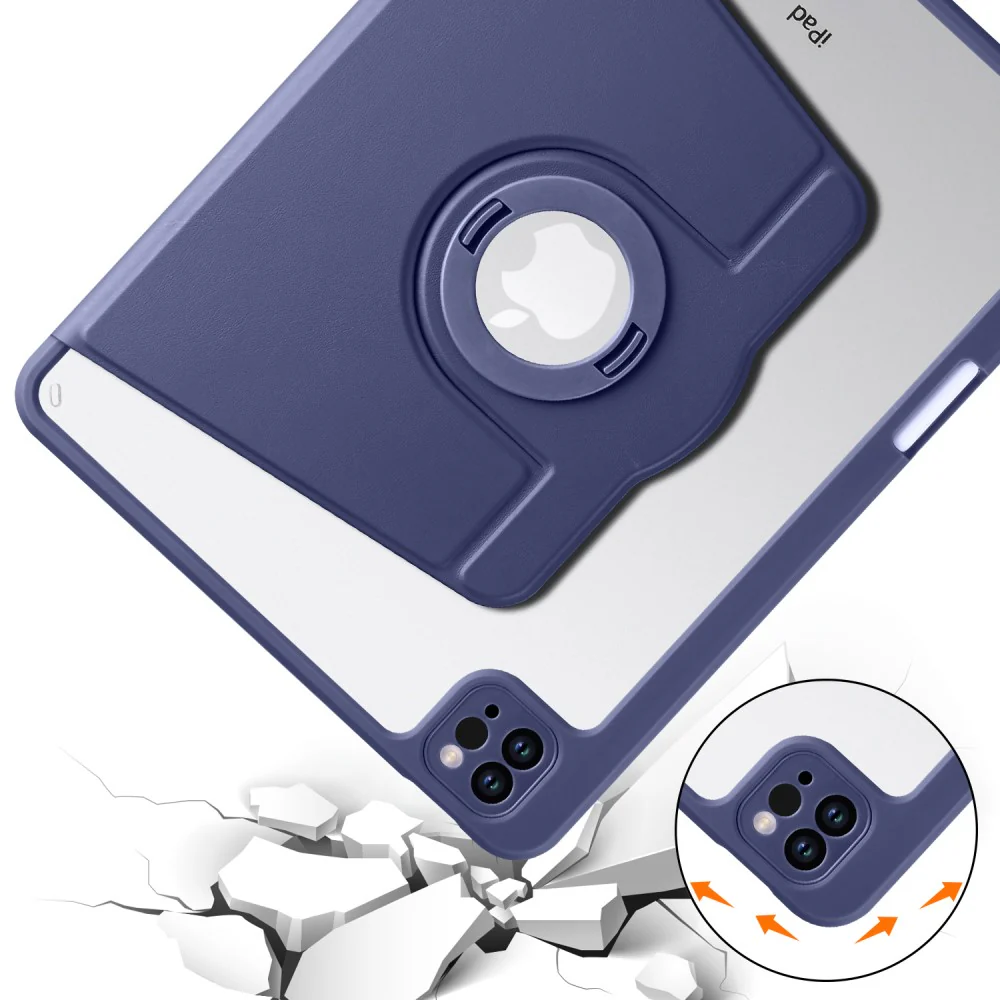 iPad Air 11 / Pro 11 - 2in1 drehbare Hülle mit Stifthalter - Image 14