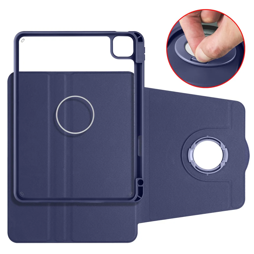 iPad Air 11 / Pro 11 - 2in1 drehbare Hülle mit Stifthalter - Image 15