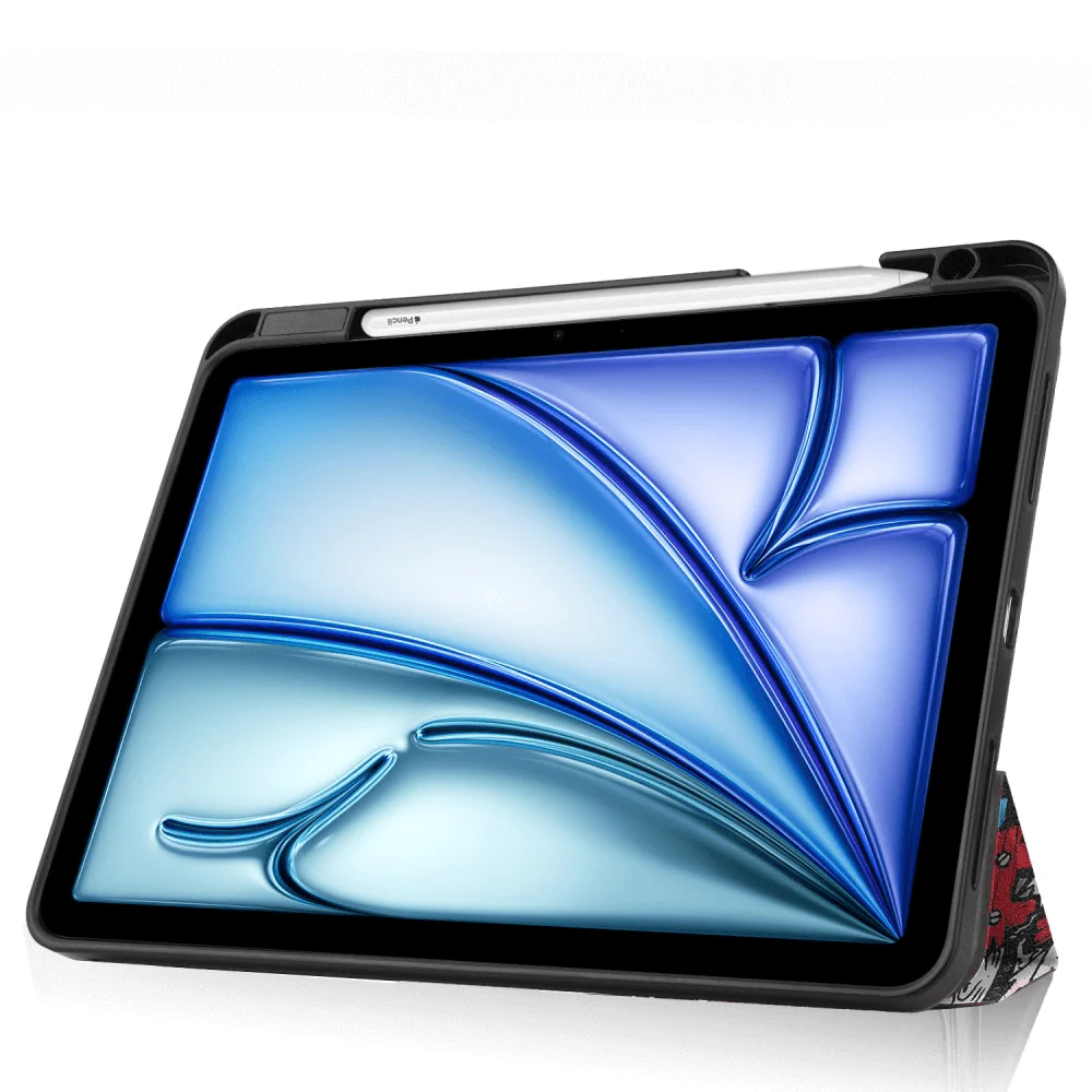 iPad Air 11 - Smart Case Pencil Halter Motiv - Image 19