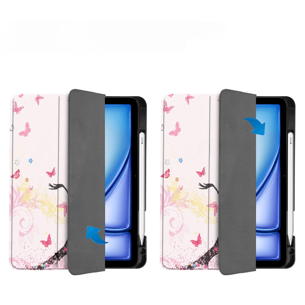 iPad Air 11 - Smart Case Pencil Halter Motiv - Image 37