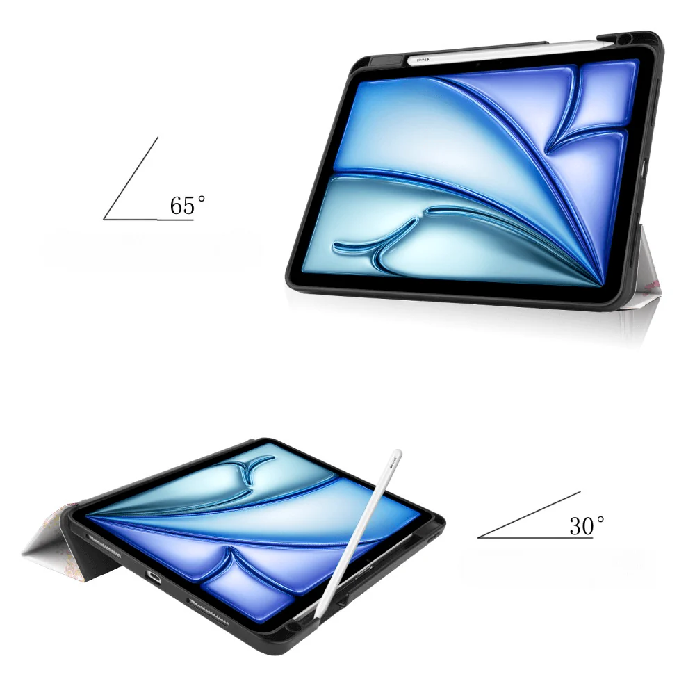 iPad Air 11 - Smart Case Pencil Halter Motiv - Image 38