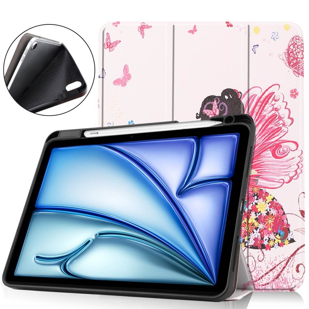 iPad Air 11 - Smart Case Pencil Halter Motiv - Image 40