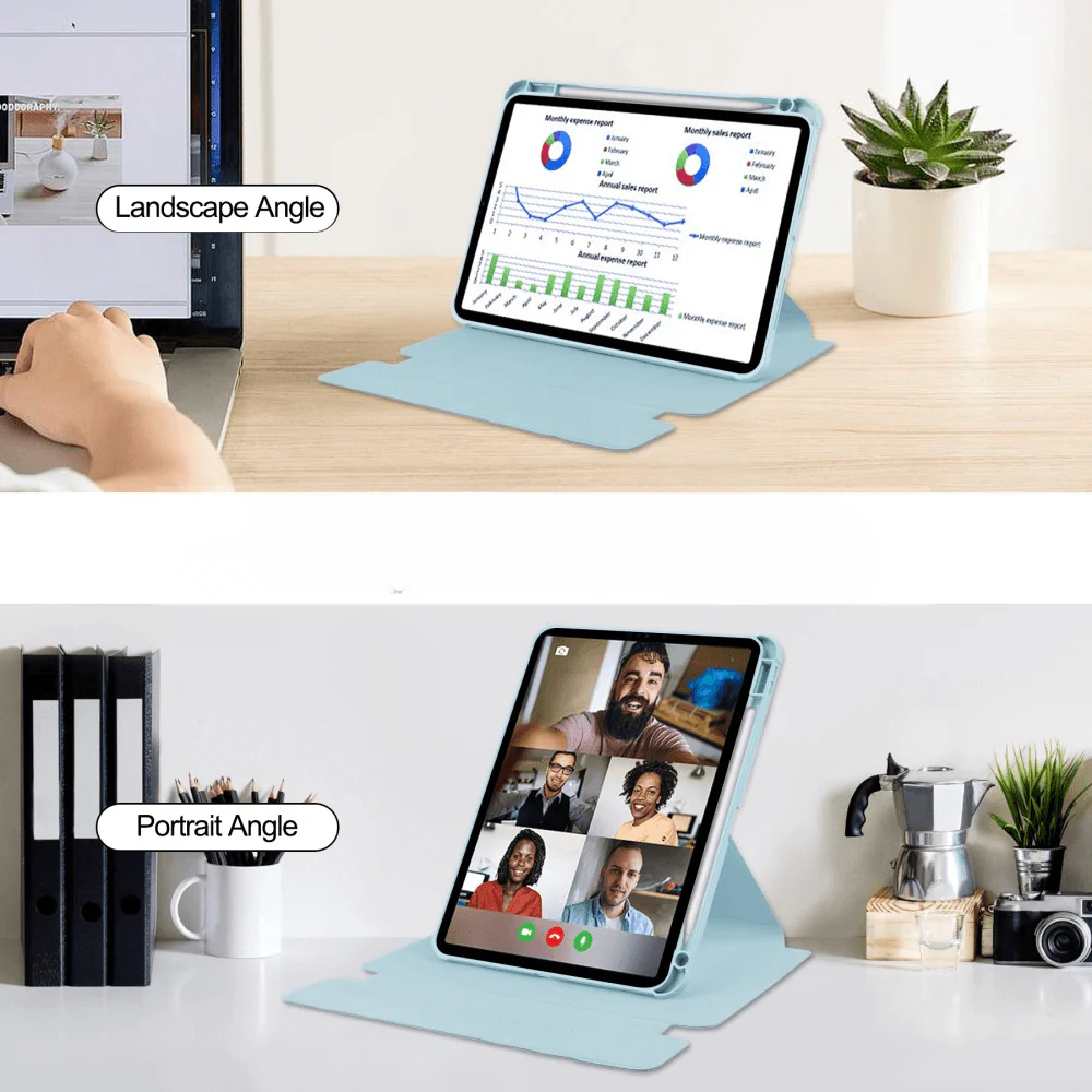 iPad Air 13 - 360-Grad Hülle mit Tastatur - Image 36