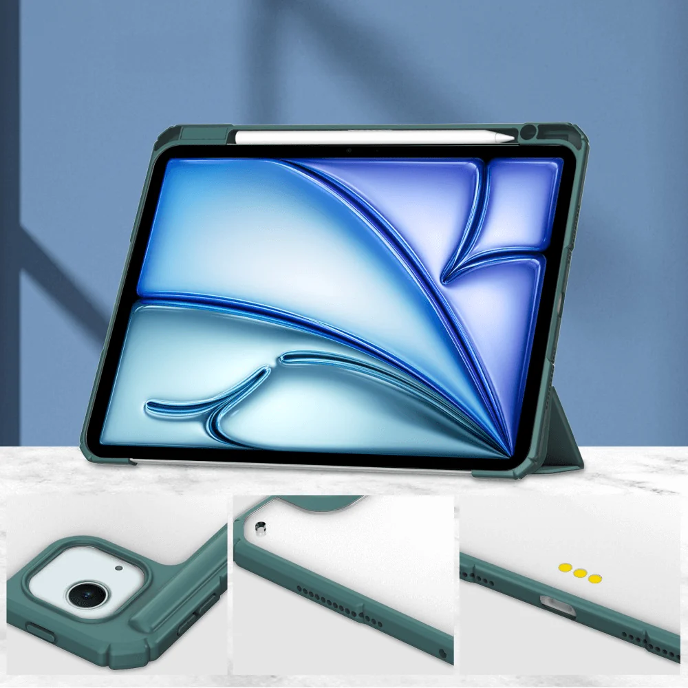 iPad Air 13 - Schützende Acryl Tablethülle mit erhöhtem Rand - Image 35