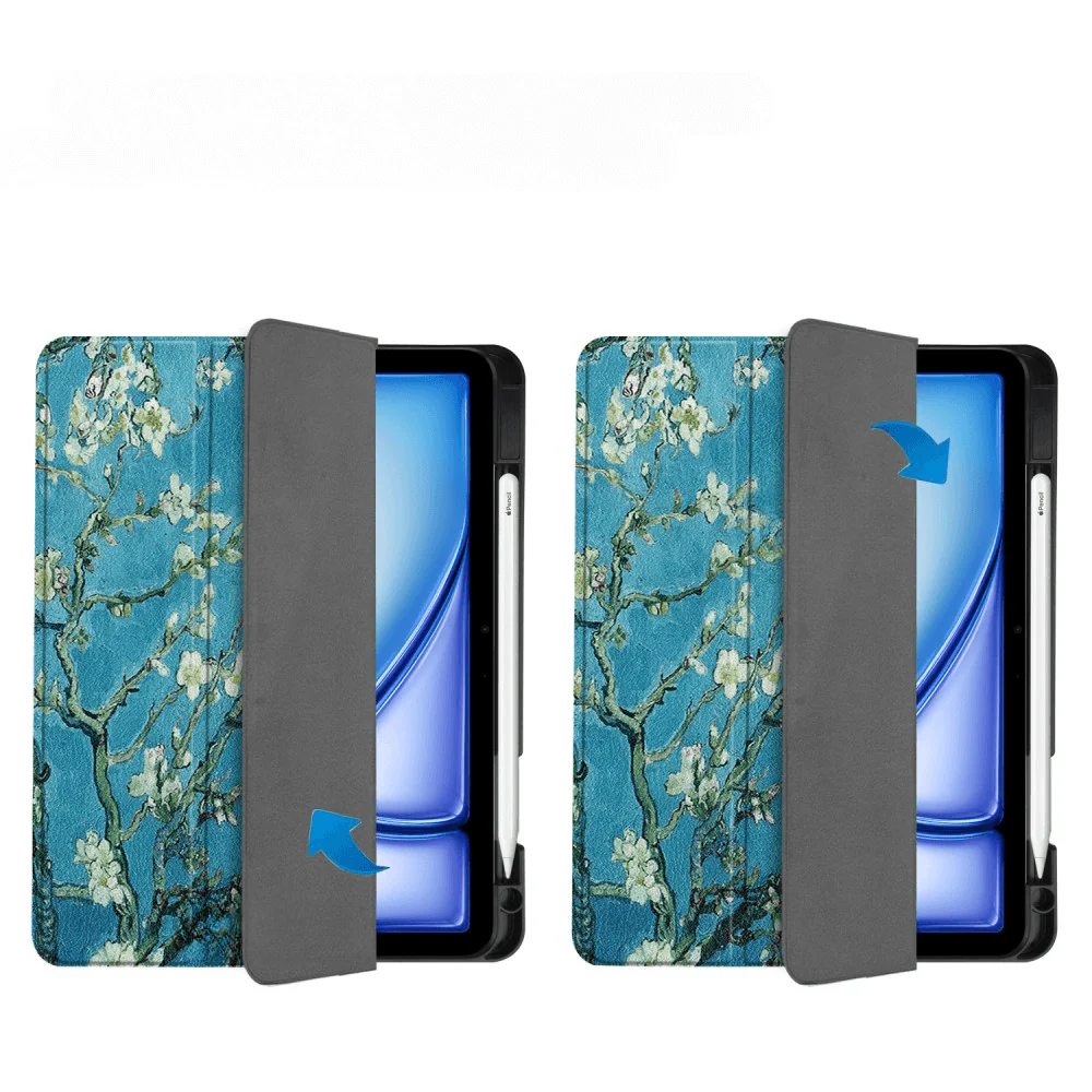 iPad Air 13 - Smart Case Pencil Halter Motiv - Image 24