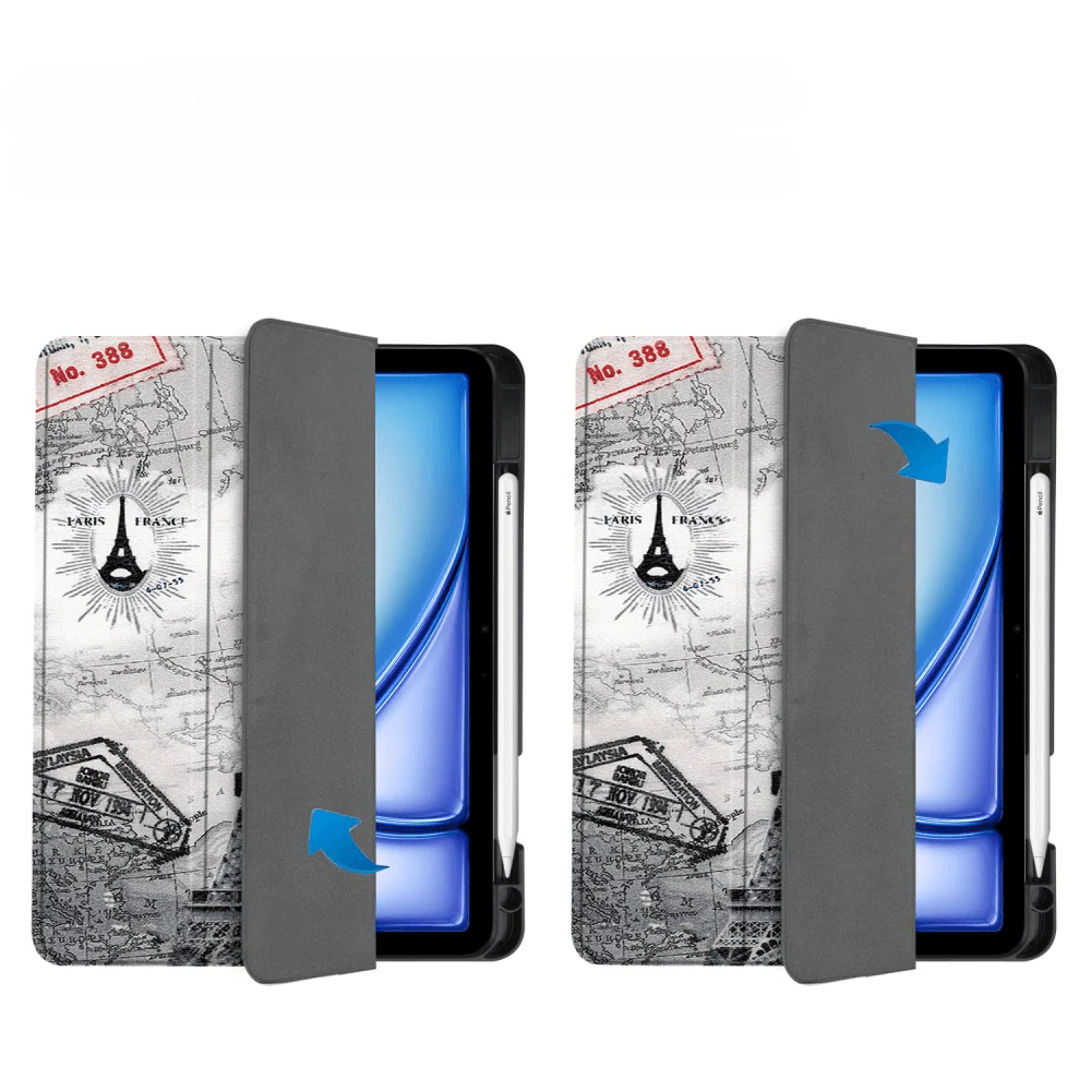 iPad Air 13 - Smart Case Pencil Halter Motiv - Image 7