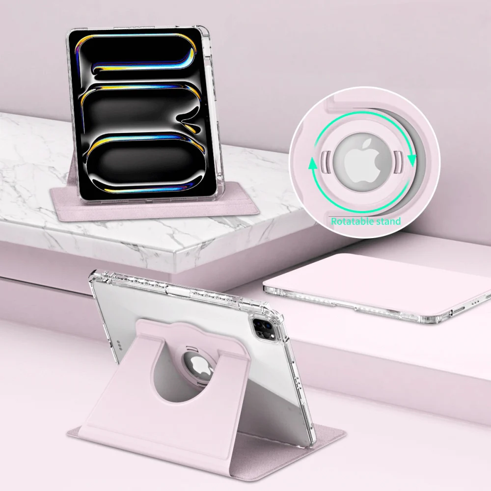 iPad Pro 13 - 2in1 drehbare Hülle mit Rückseite + Deckel - Image 33