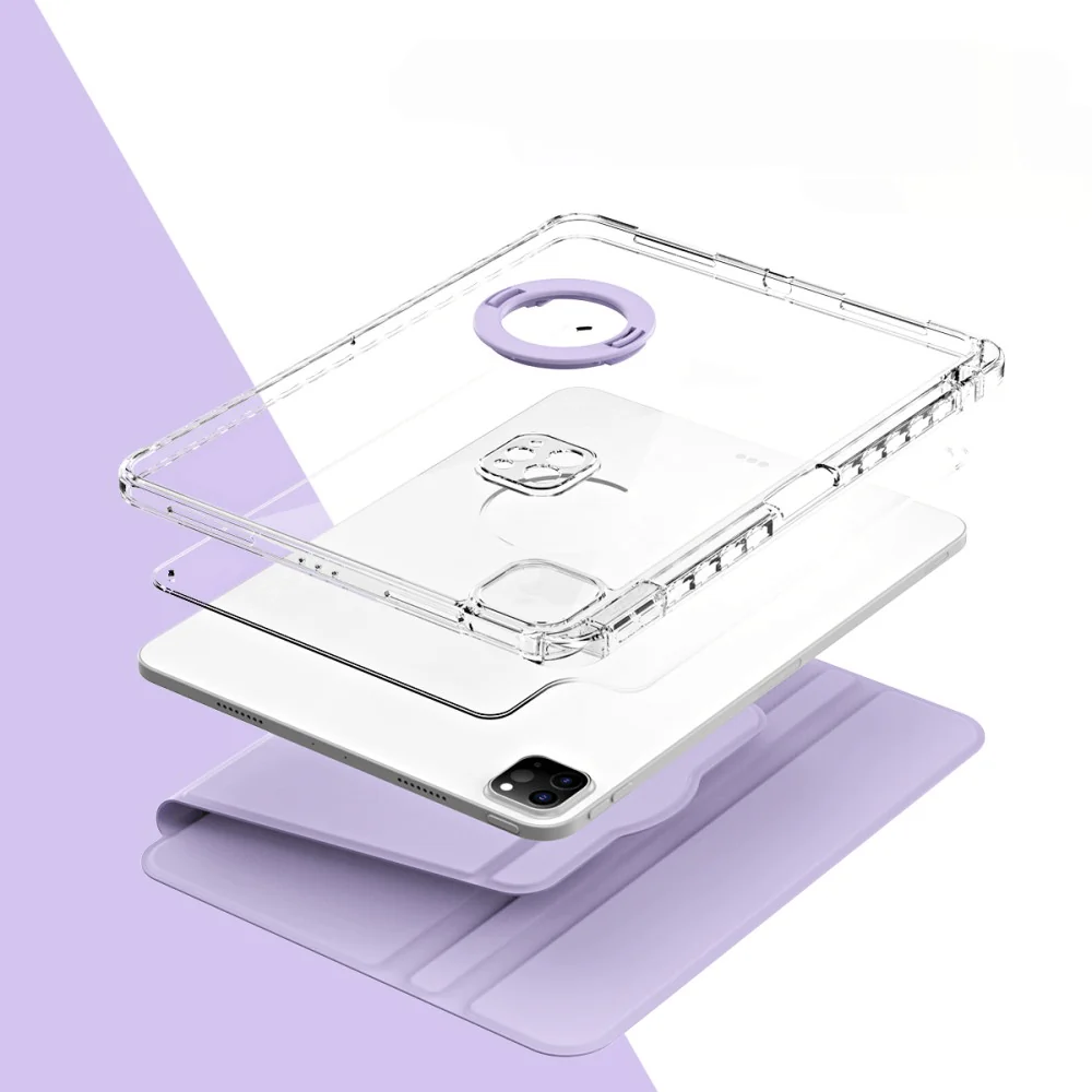 iPad Pro 13 - 2in1 drehbare Hülle mit Rückseite + Deckel - Image 6