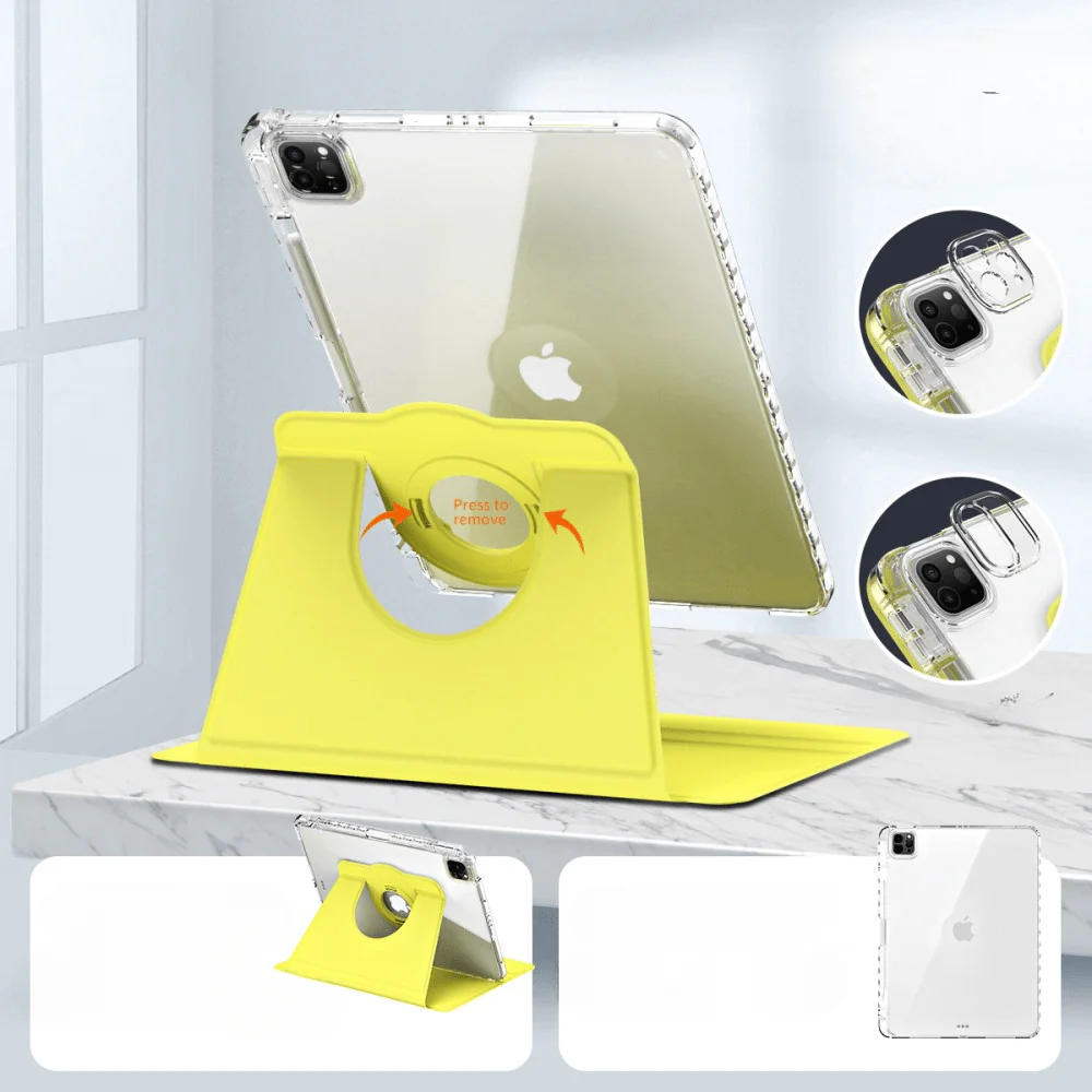 iPad Pro 13 - 2in1 drehbare Hülle mit Rückseite + Deckel - Image 8