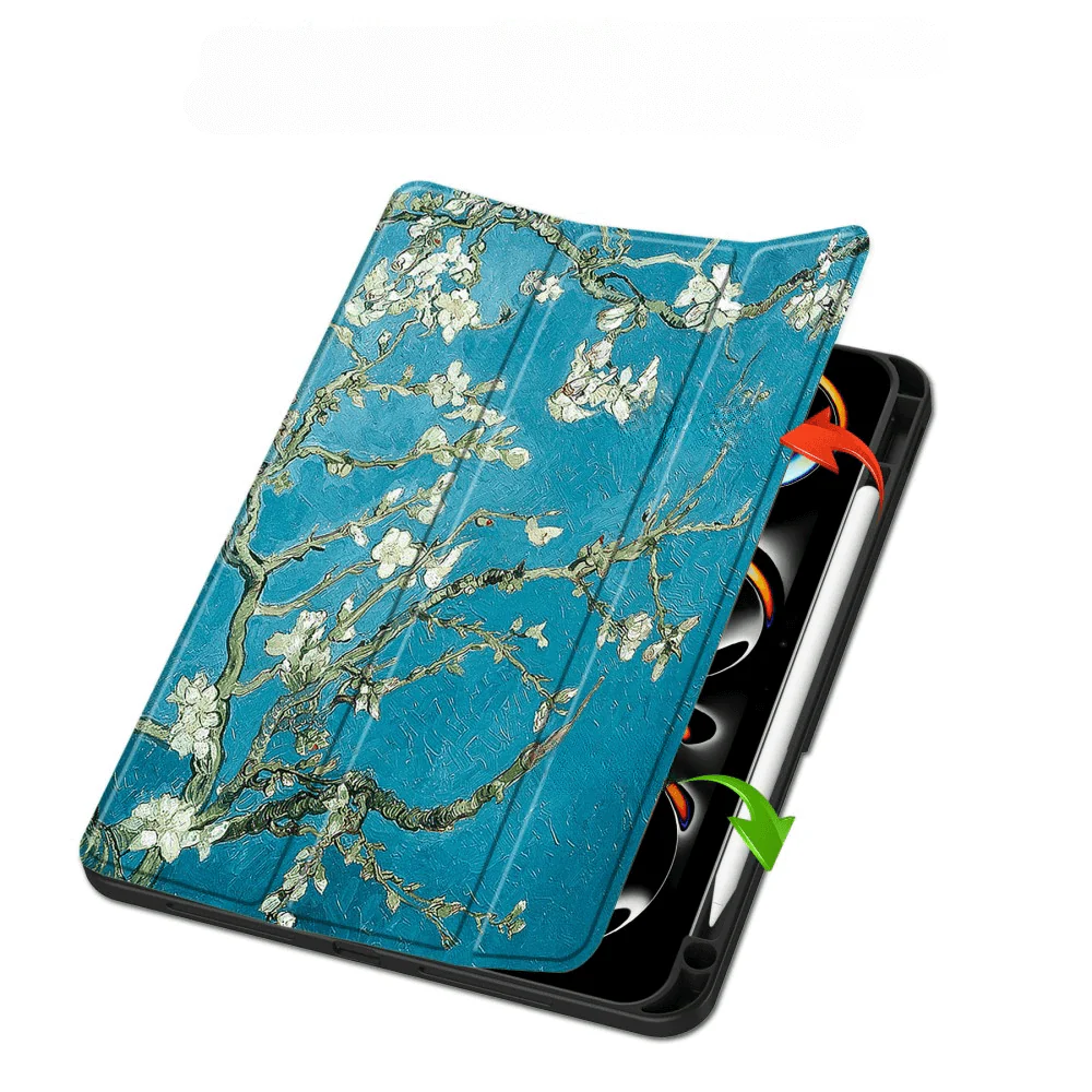 iPad Pro 11 2024 / 2025 - Smart Case Pencil Halter Motiv - Image 28