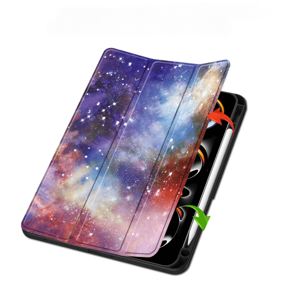 iPad Pro 11 2024 / 2025 - Smart Case Pencil Halter Motiv - Image 34