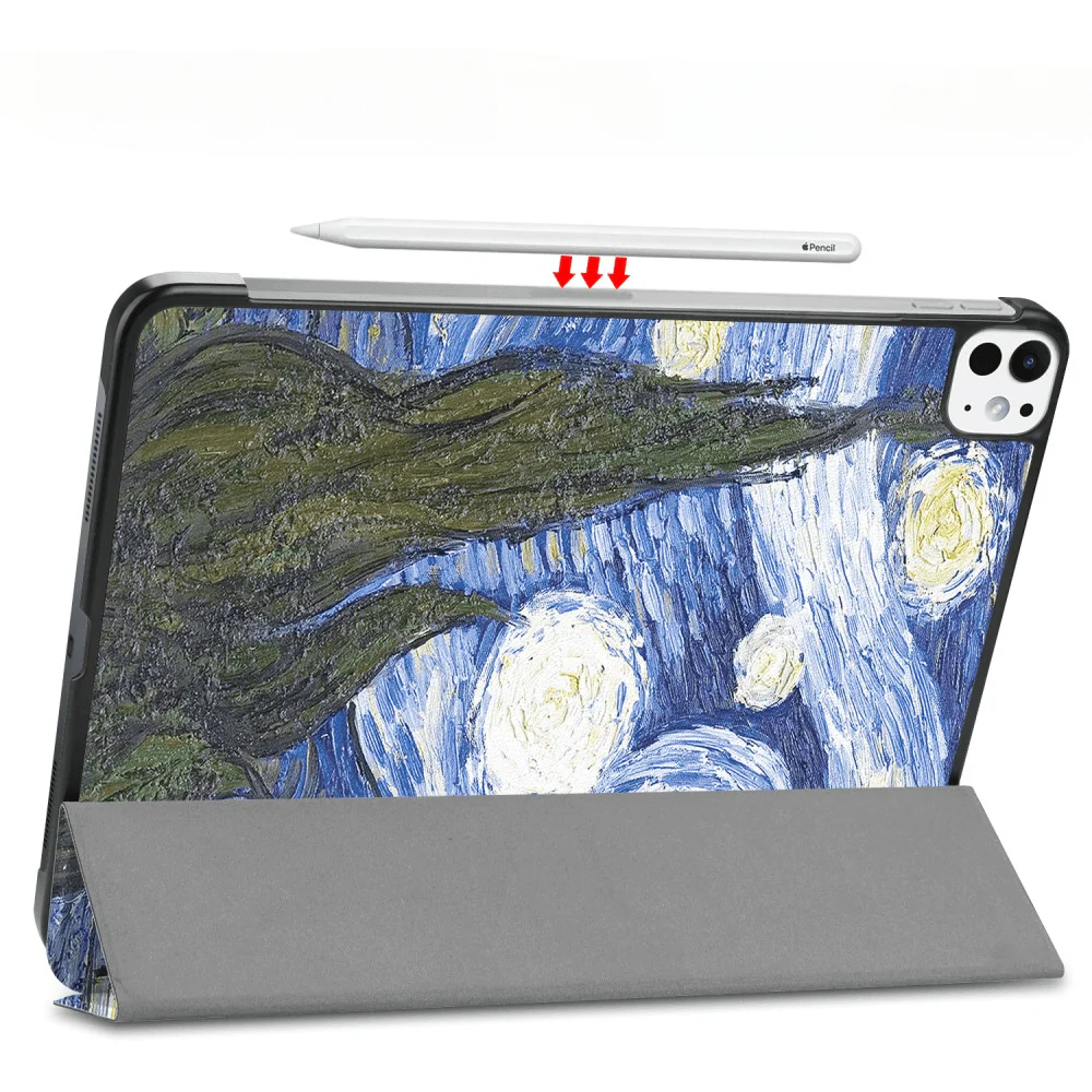 iPad Pro 11 2024 / 2025 - Tri-fold Smart Case Motiv - Image 35