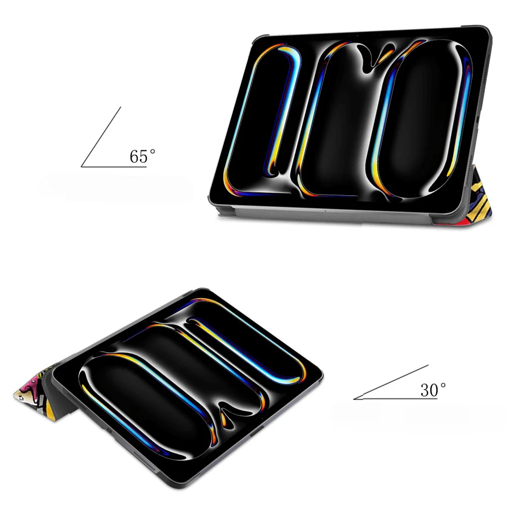 iPad Pro 11 2024 / 2025 - Tri-fold Smart Case Motiv - Image 49