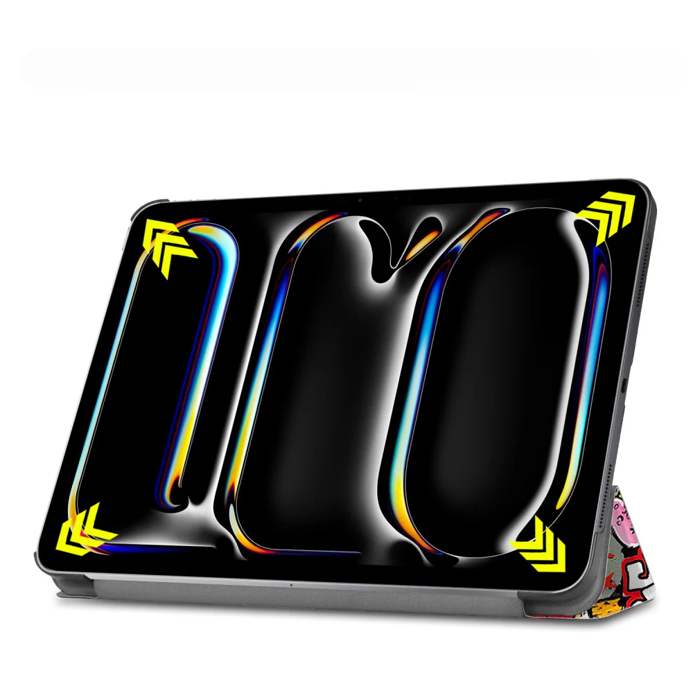 iPad Pro 11 2024 / 2025 - Tri-fold Smart Case Motiv - Image 52