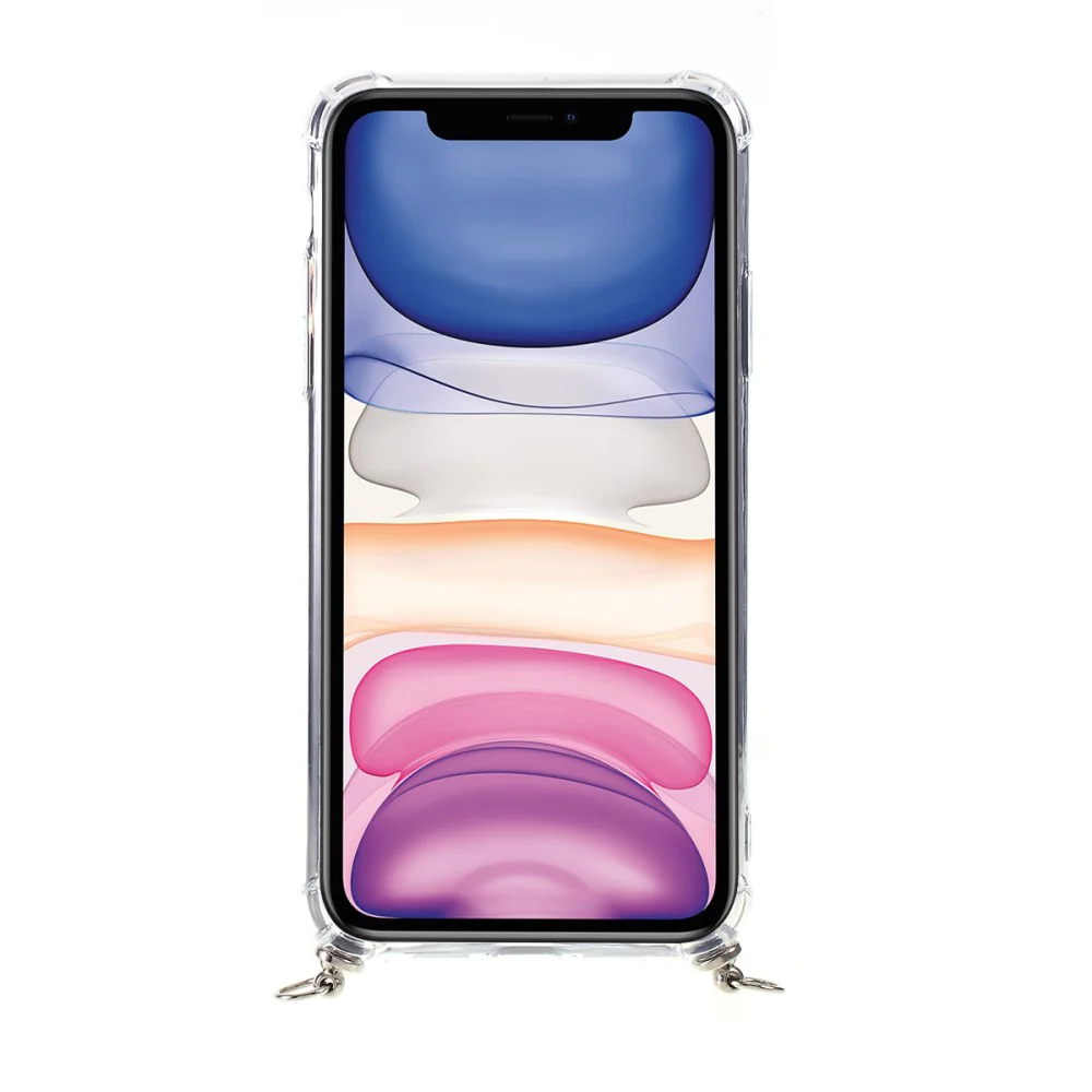 iPhone 11 - Hülle Mit Umhängeband Transparent - Image 4
