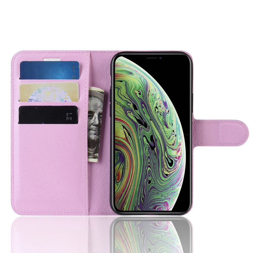 iPhone 11 Pro - Leder Etui Hülle Mit Kartenfach - Image 4