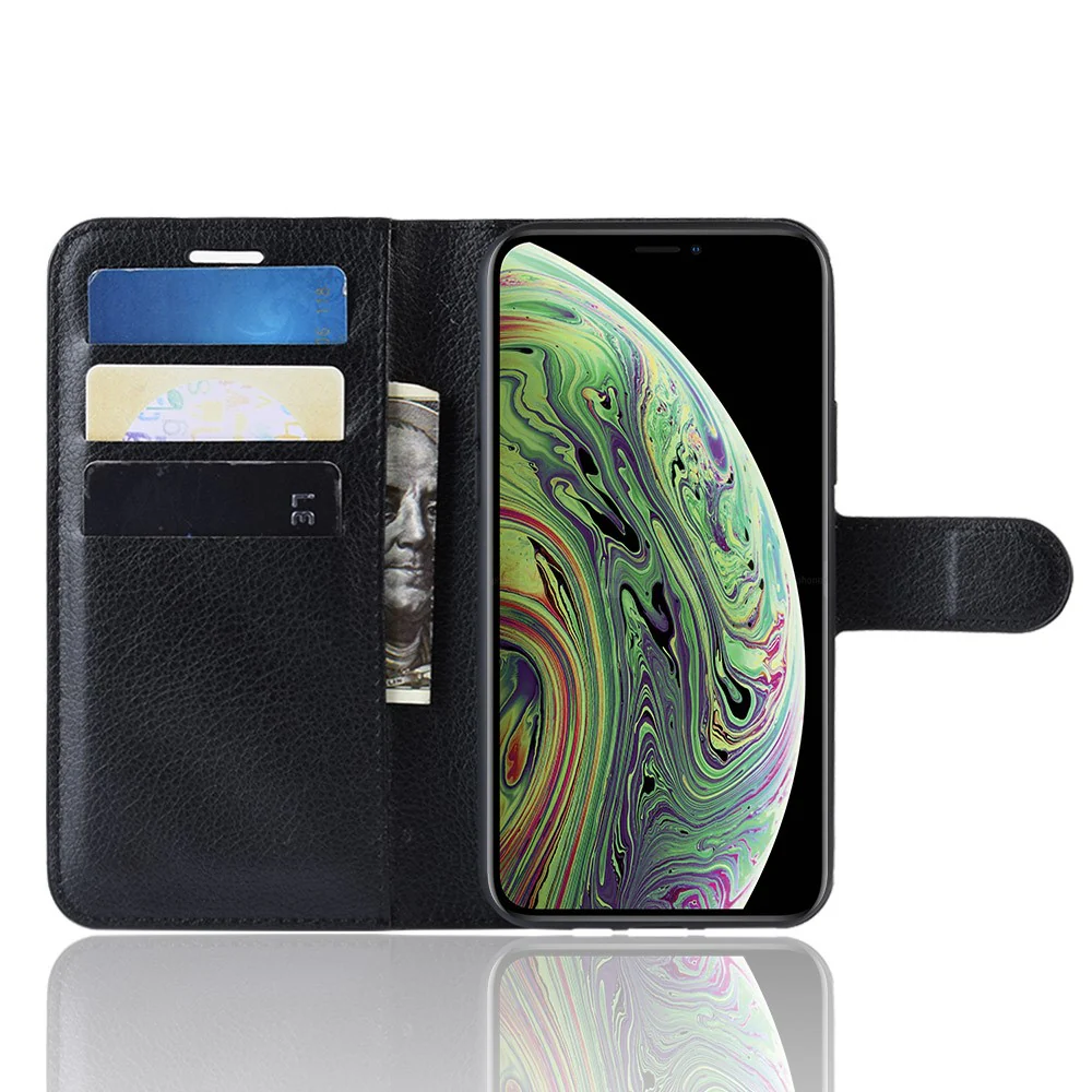 iPhone 11 Pro - Leder Etui Hülle Mit Kartenfach - Image 8