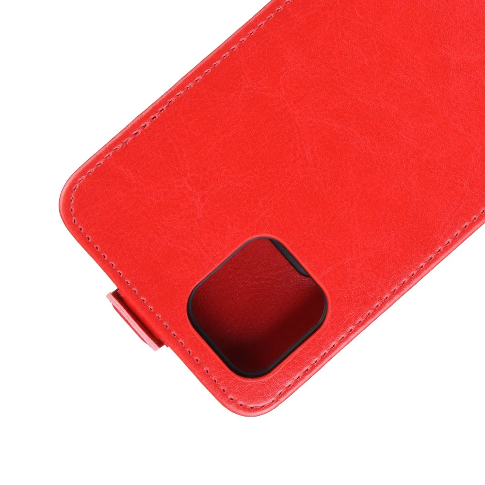 iPhone 11 Pro Max - Klassisches Leder Flip Case Vertikal - Image 3