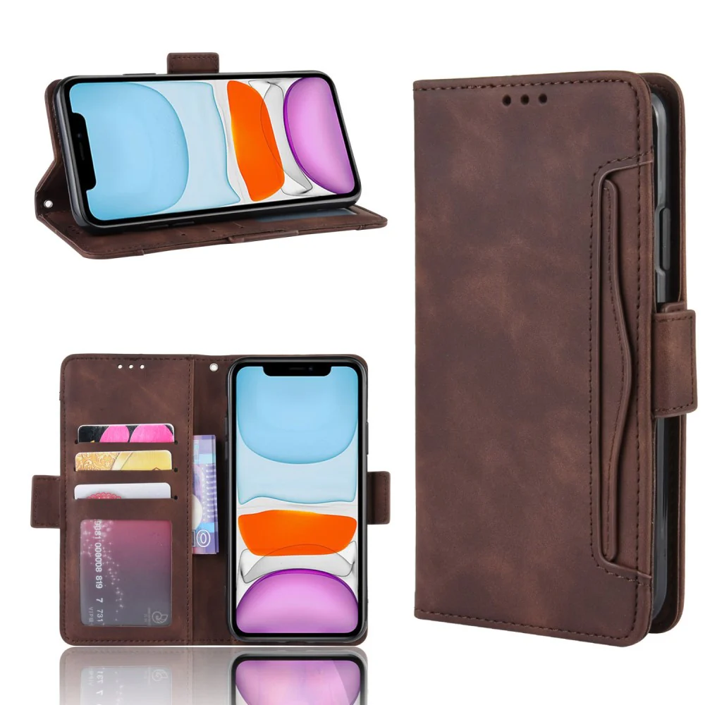 iPhone 12 / 12 Pro - Etui mit vielen Kartenfächer - Image 37